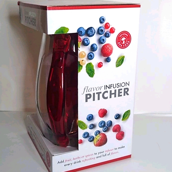 Flavor Infusion Pitcher- Red - Picture 3 of 4